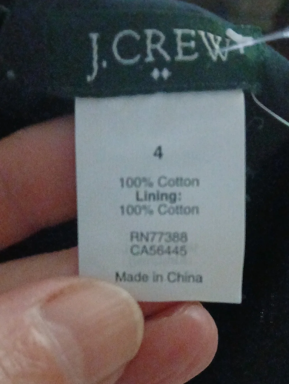 NWT J. Crew Factory Black Tie-Front V-Neck Sundress ■ Size 4